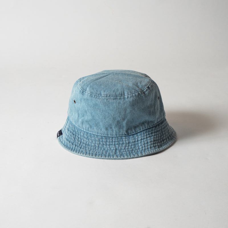 “Apple Logo" Denim Bucket Hat [L.Blue] / 2420906