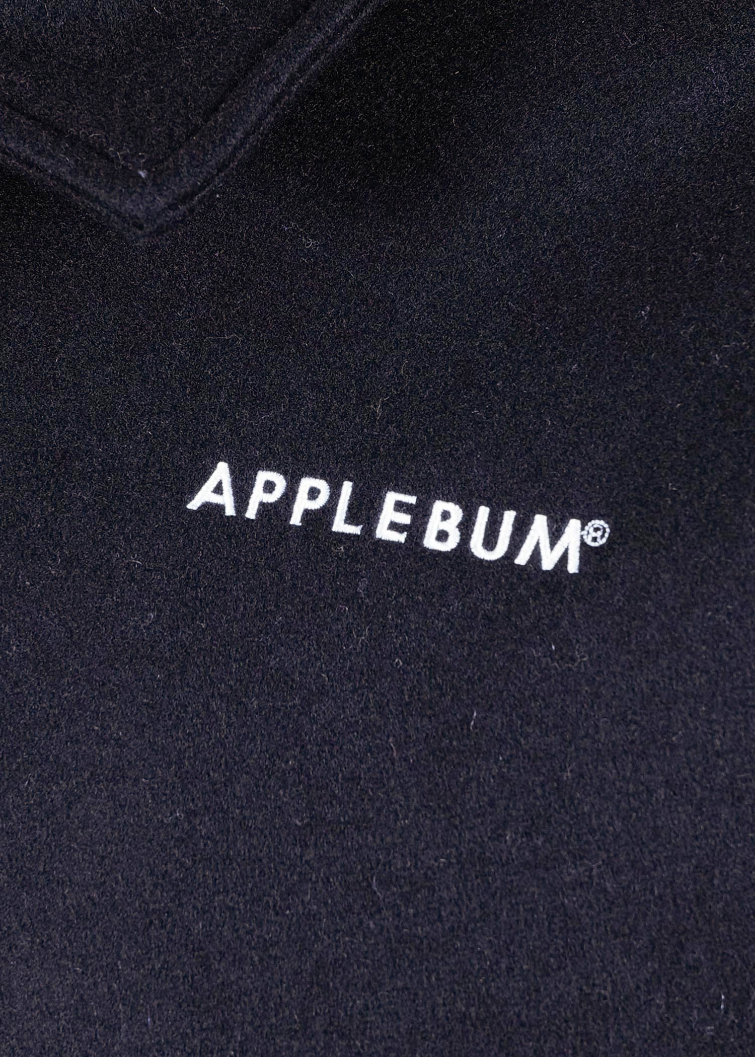 Collared Melton Stadium Jacket / 2520604