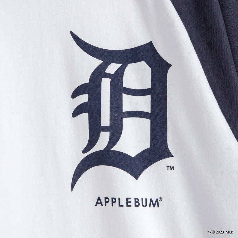 "Detroit Tigers" L/S Raglan T-shirt [Navy/White] / ML2321101D