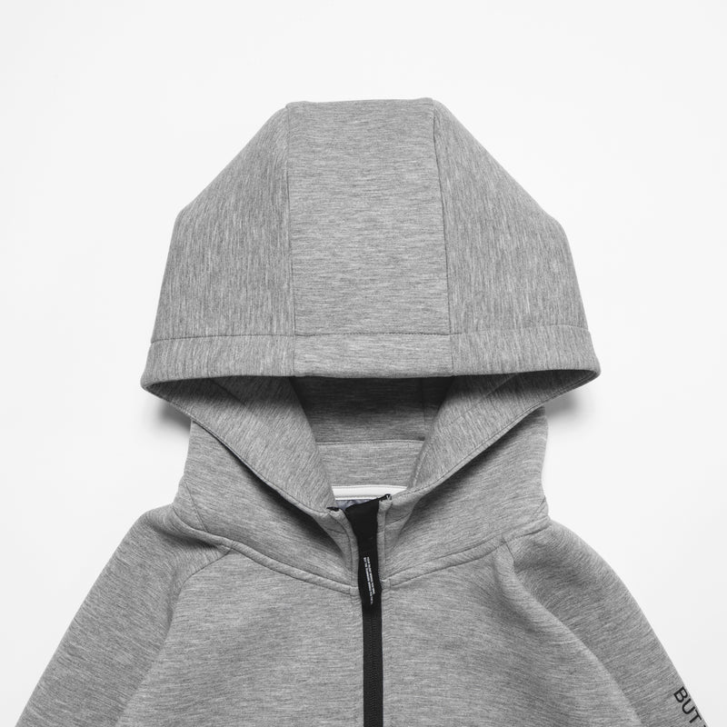 Double Knit Zip Up Parka [H.Gray] / EA2420103