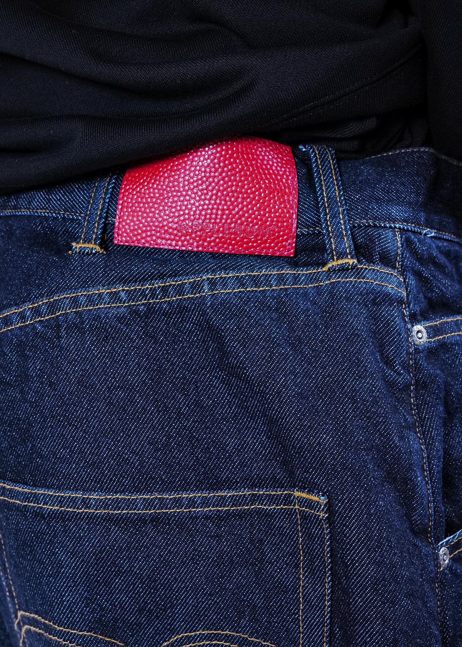 “Selena” Wide Tapered Denim Pants (One Wash)　/ 2520801O