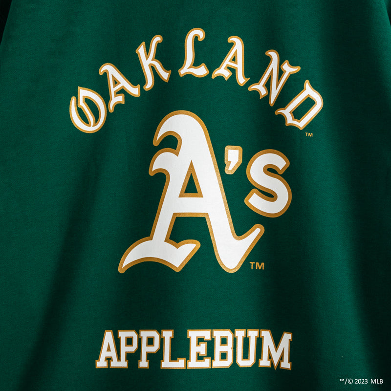 "Oakland Athletics" Crew Sweat [Green] / ML2320401O