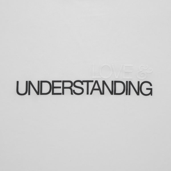 “LOVE & UNDERSTANDING” Elite Performance T-shirt DRY [White] / HS2411115