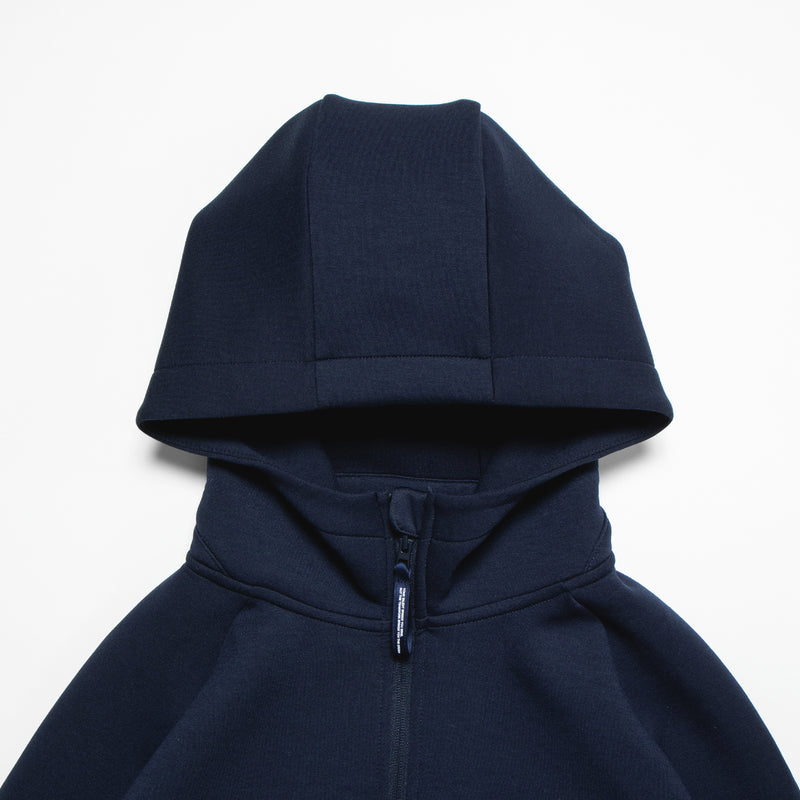 Double Knit Zip Up Parka [Navy] / EA2420103