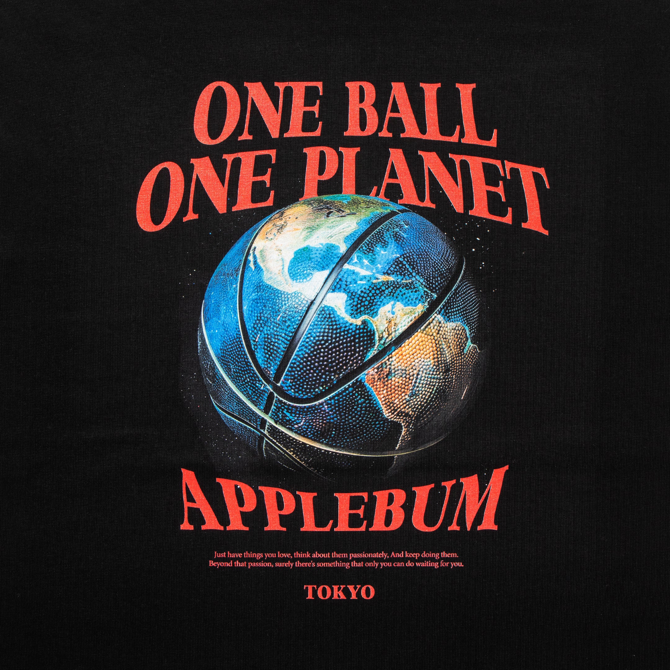 【4月発売予定】“One Ball, One Planet” T-shirt 12oz / 2511111