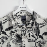 "Botanical" Aloha Shirt [Ivory] / 2410208