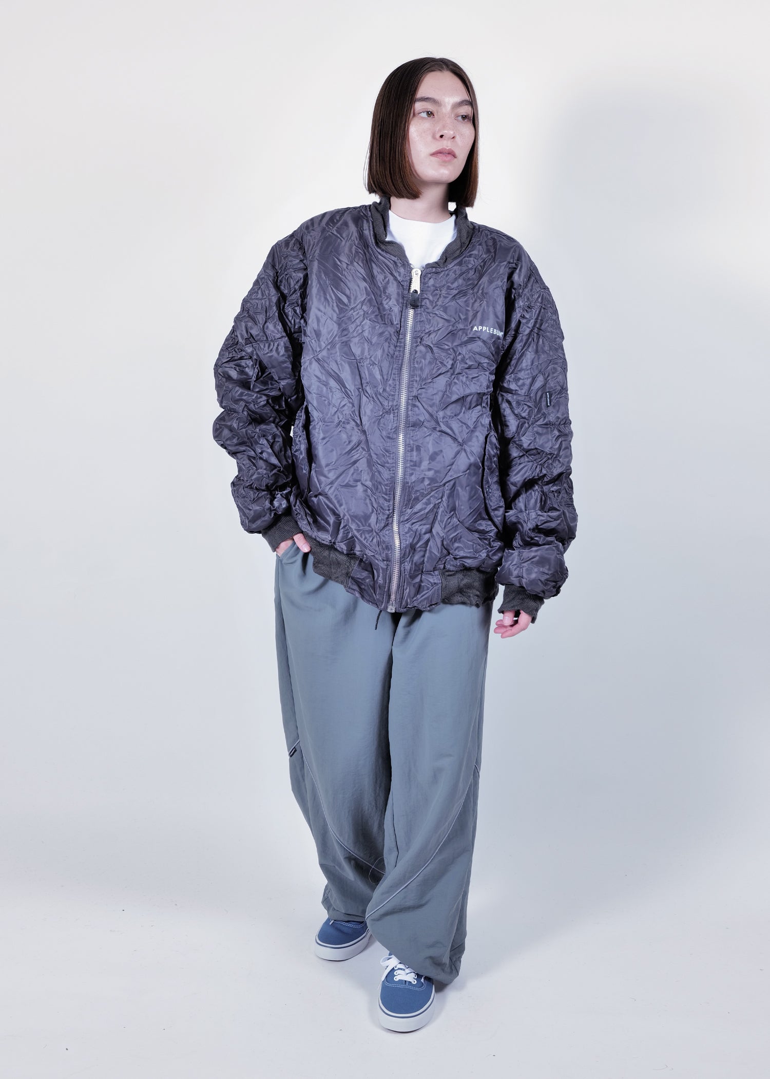 アップルバム バンダナ柄 MAー1 XL アップルバム バンダナ柄 MAー1 XL