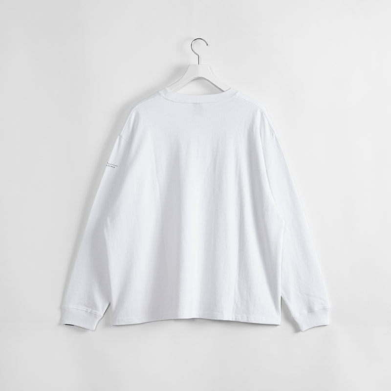 "Love Applebum" Heavy Weight L/S T-shirt [White] / 2321106
