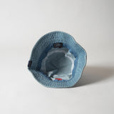 “Apple Logo" Denim Bucket Hat [L.Blue] / 2420906