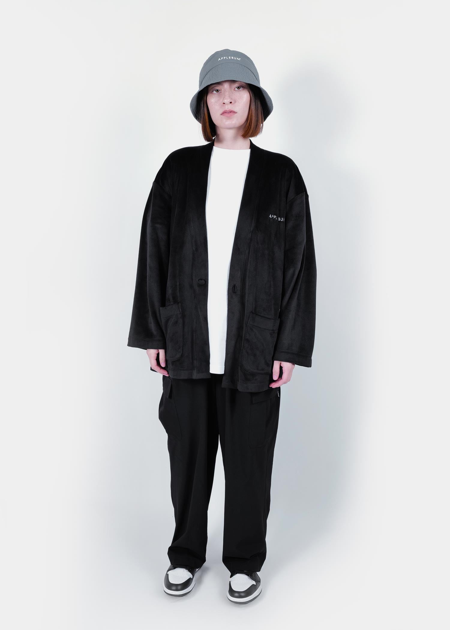 Velour Cardigan / 2520101