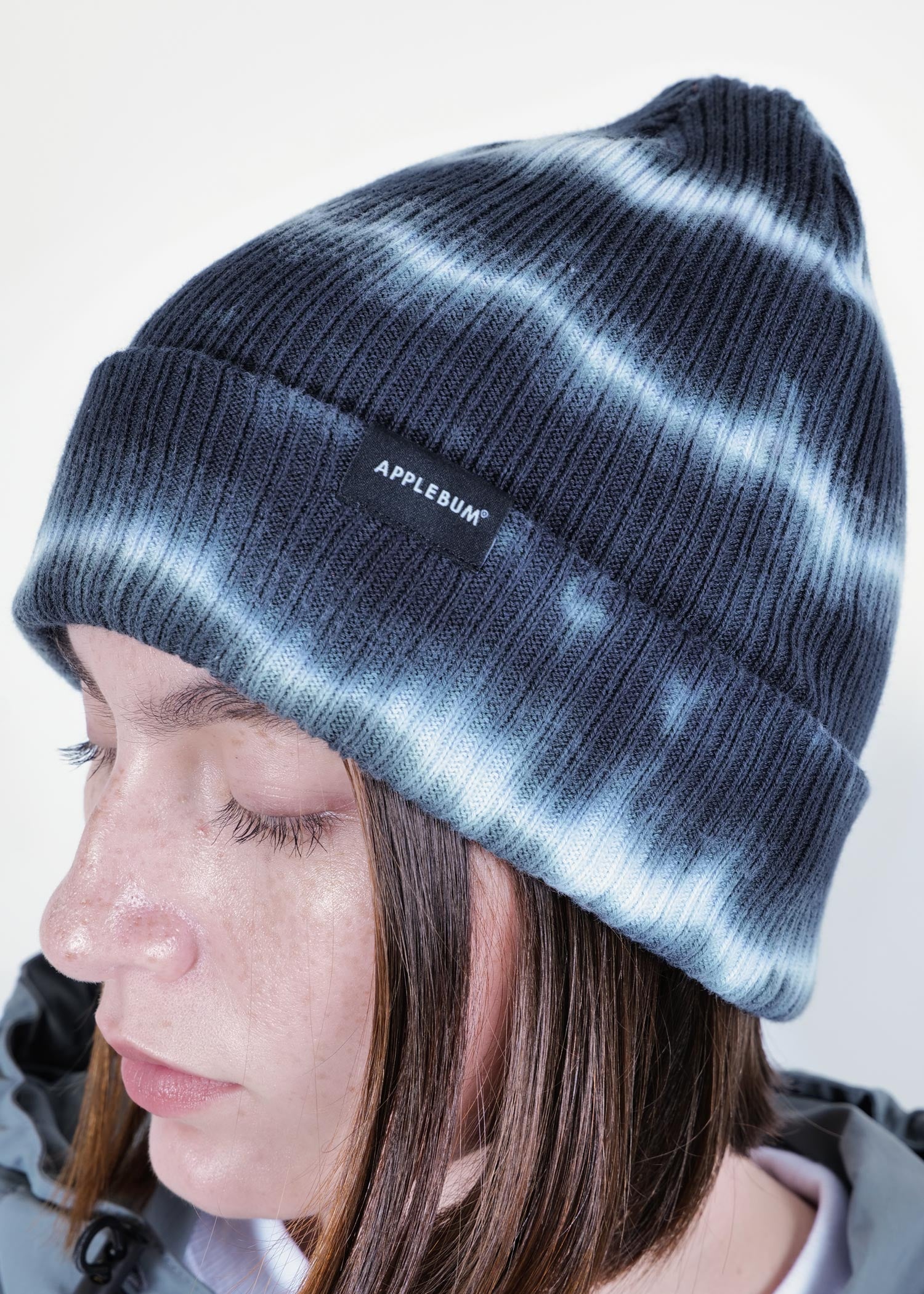 Border Tie Dye Knit Cap / 2520907