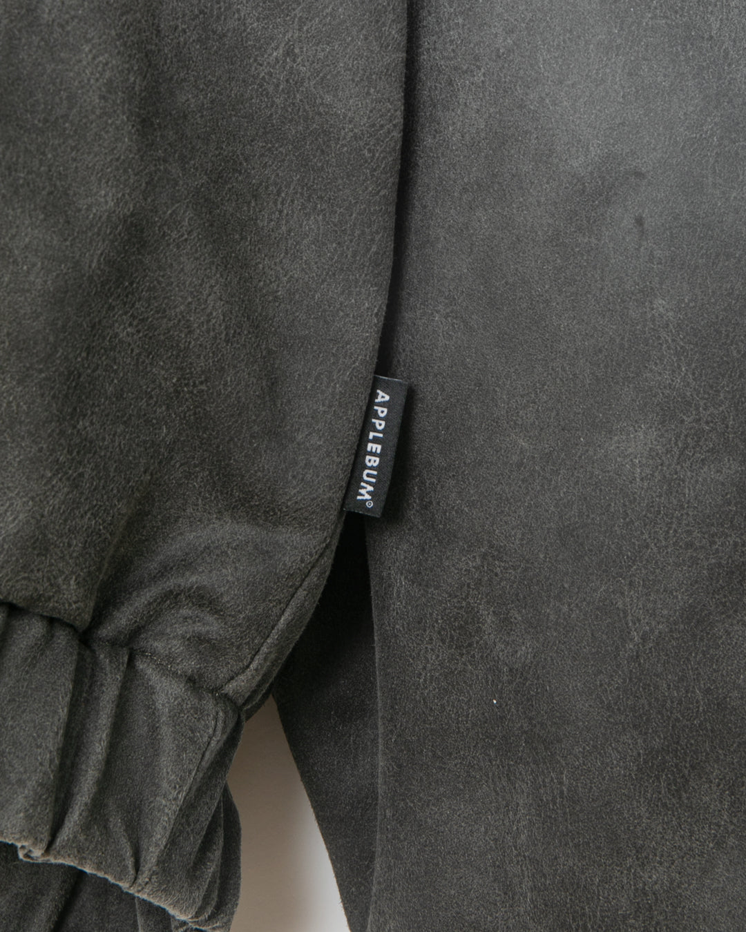 Synthetic Leather Hoodie / 2620602
