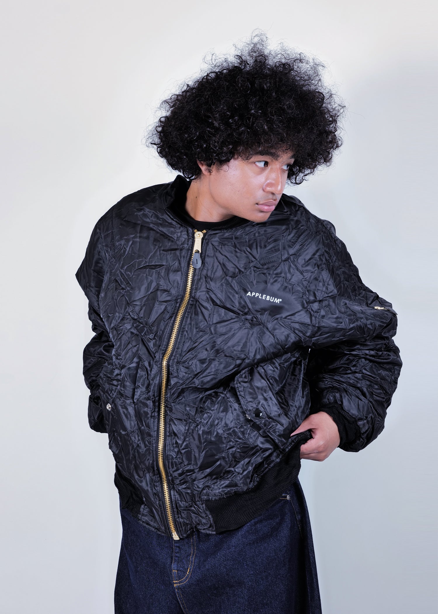 Wrinkled MA-1 Jacket / 2520601