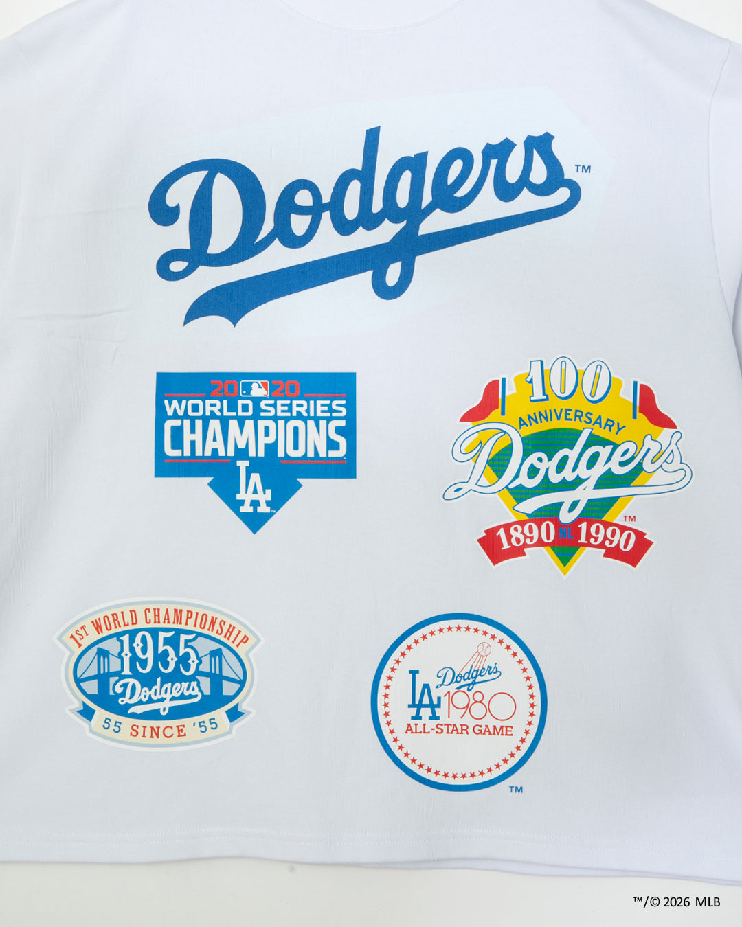 “LA Dodgers” Wappen L/S T-shirt / ML2621105L