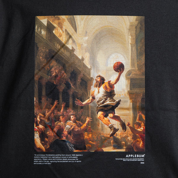 "Renaissance Baller" T-shirt [Sumi] / 2411118