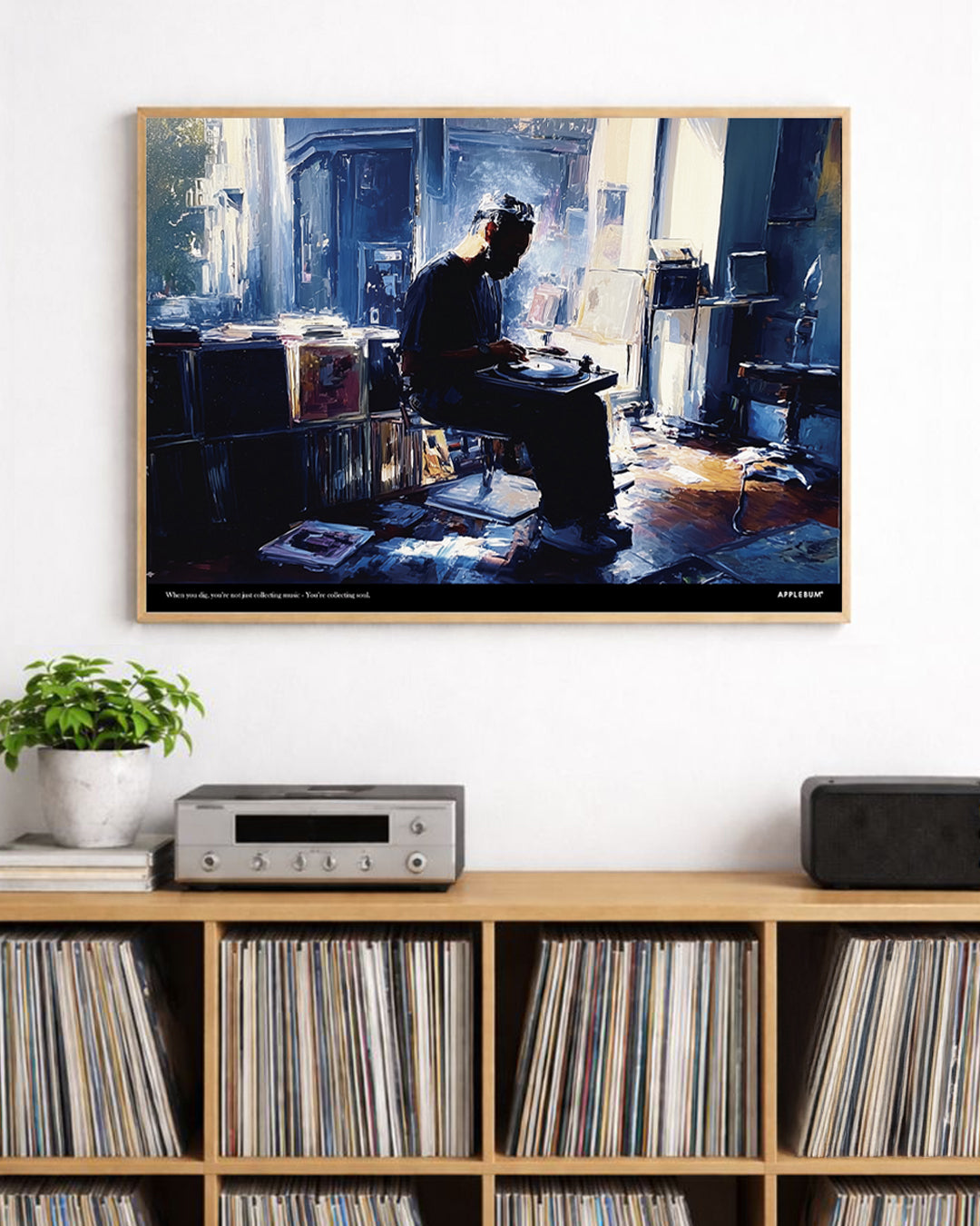 APPLEBUM DROP THE NEEDLE A1 ポスター 完売 新作 Drop the Needle” A1 Poster / 2611021