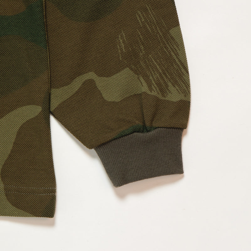 Camo L/S Polo Shirt / 2420101