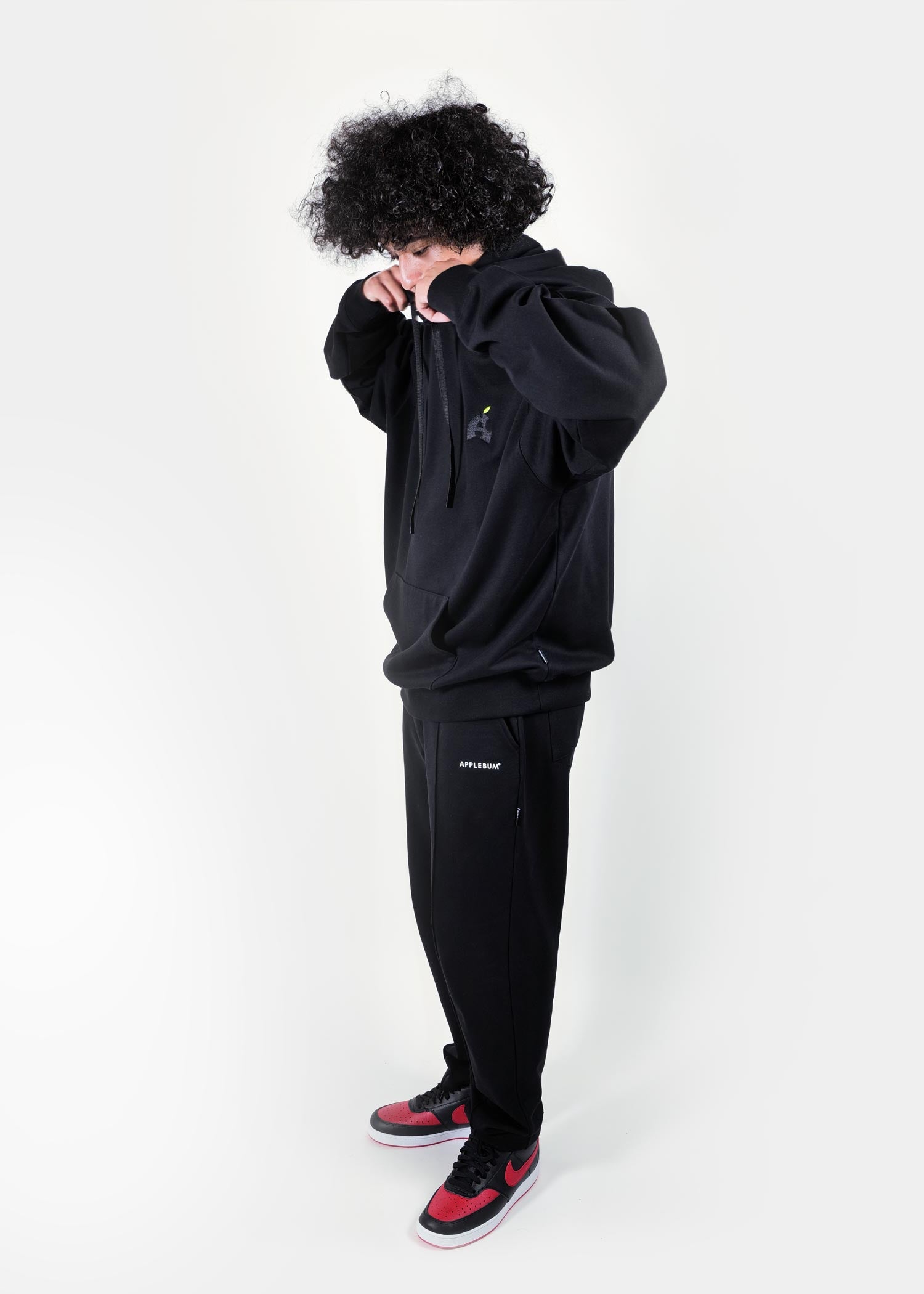 “BLACK APPLE” Sweat Parka / 2520404