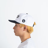 ”ENEMY” Baseball Cap [White/Black] / PE2320901