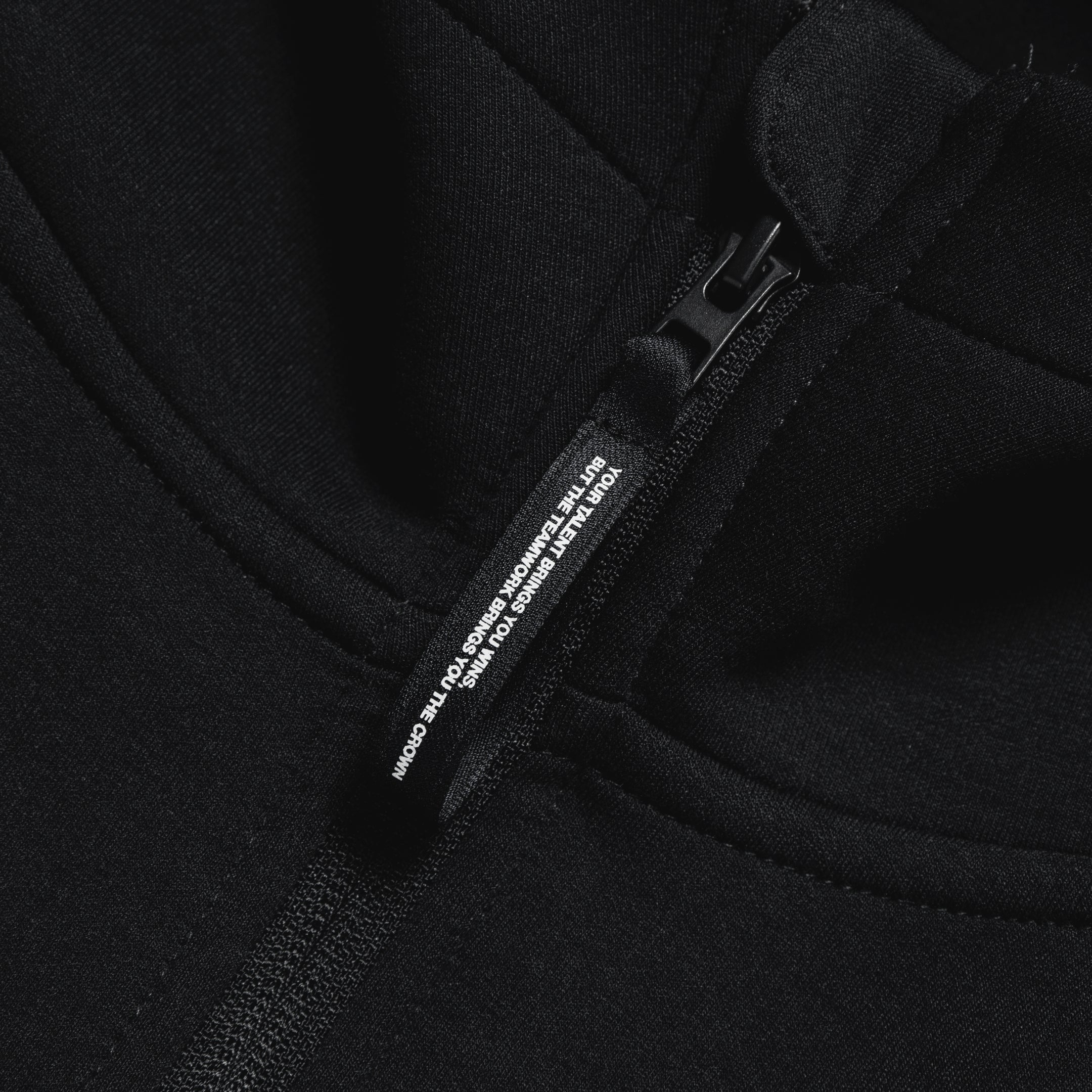 Double Knit Zip Up Parka [Black] / EA2420103