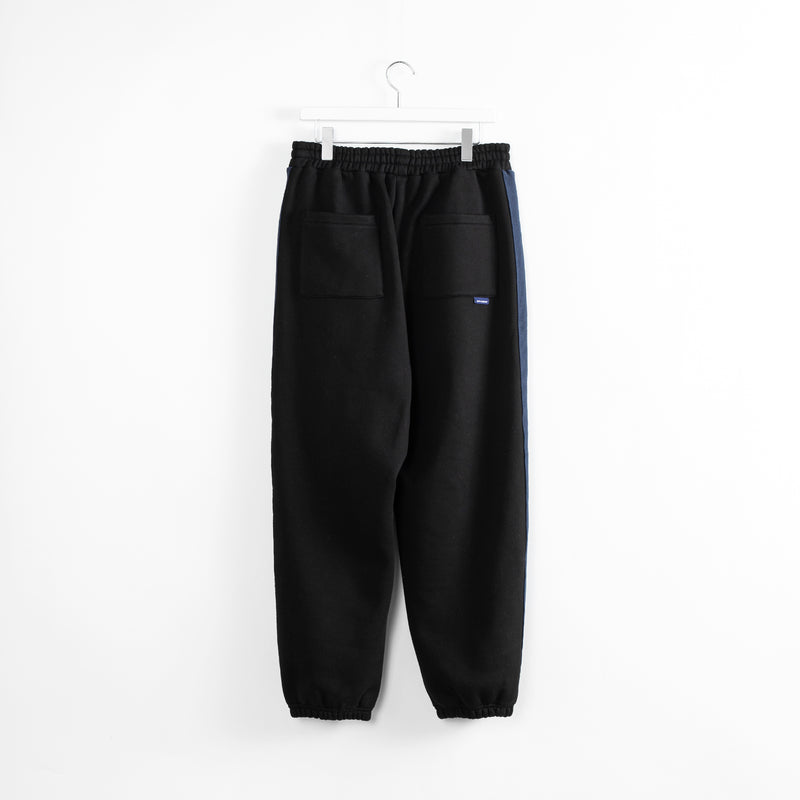 Rib Line Sweat Pants [Black] / 2320803