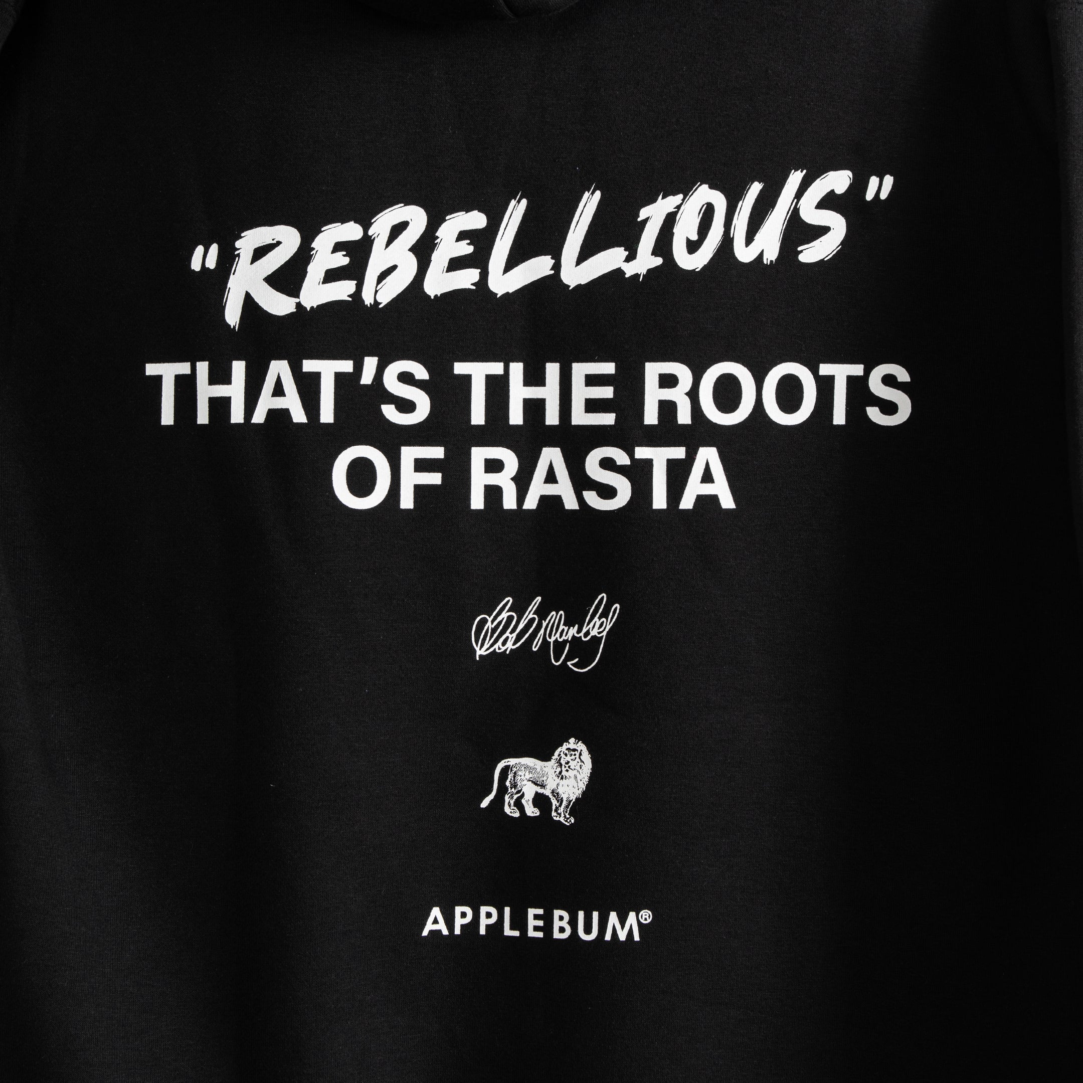 “Rebellious” Sweat Parka [Black] / BM2410403