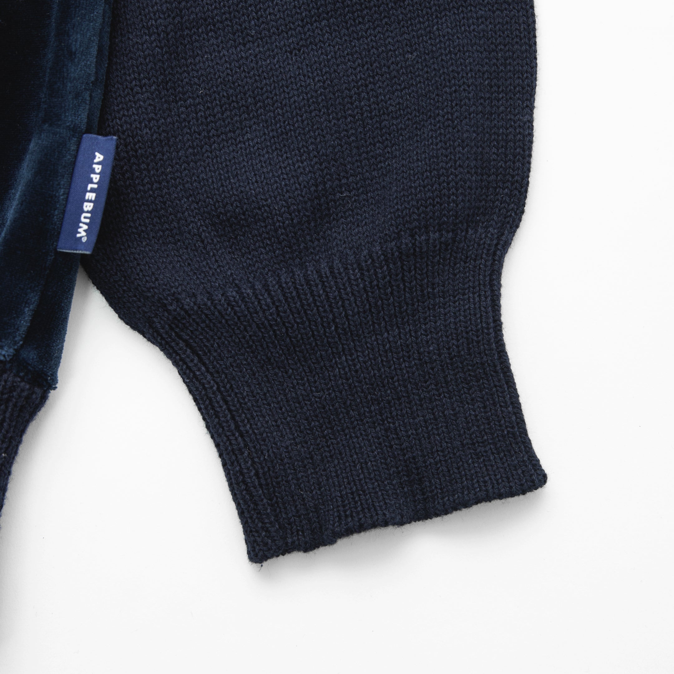 Velor Knit Cardigan [Navy] / 2420502