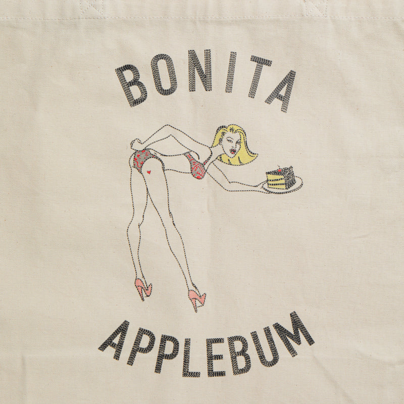 “Bonita Applebum” Tote Bag [Natural] / 2411009