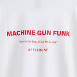 ”Machine Gun Funk” L/S T-shirt [White] / 2411102