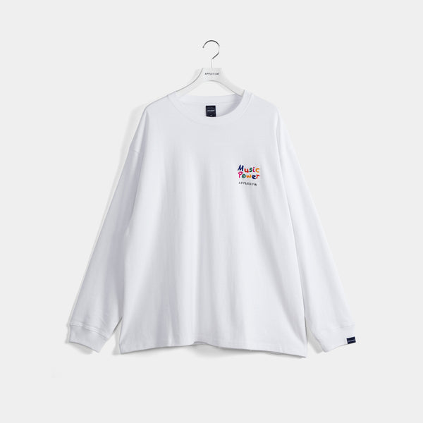 "Music Power Class" L/S T-shirt [White] / 2321104