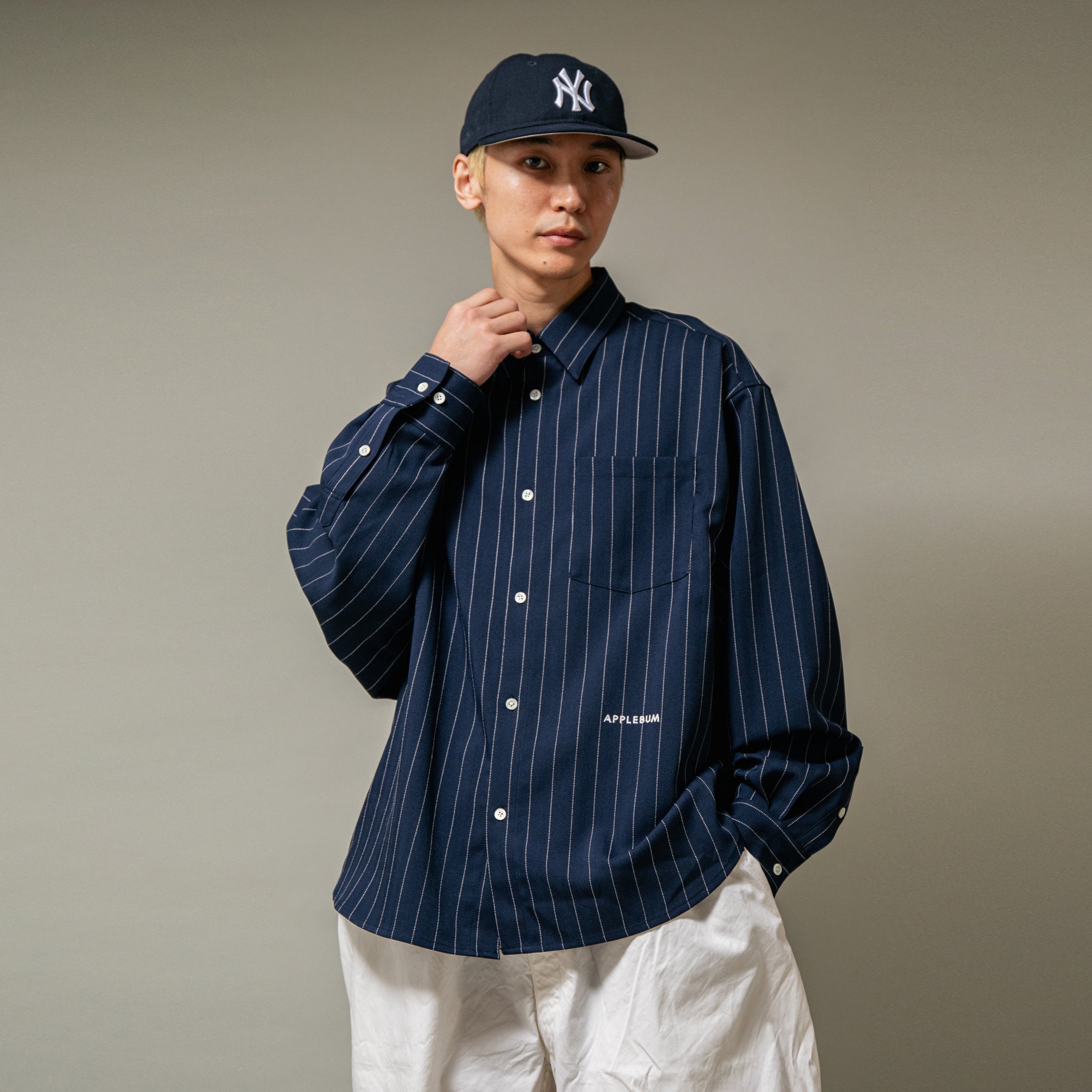 【2月発売予定】Stripe Oversize L/S Shirt / 2510210