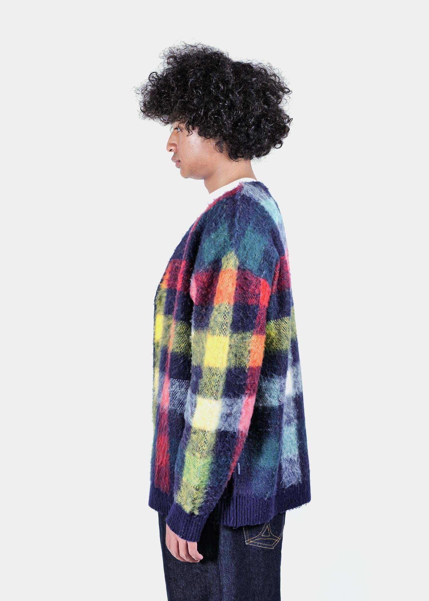 Check Knit Cardigan / 2520501