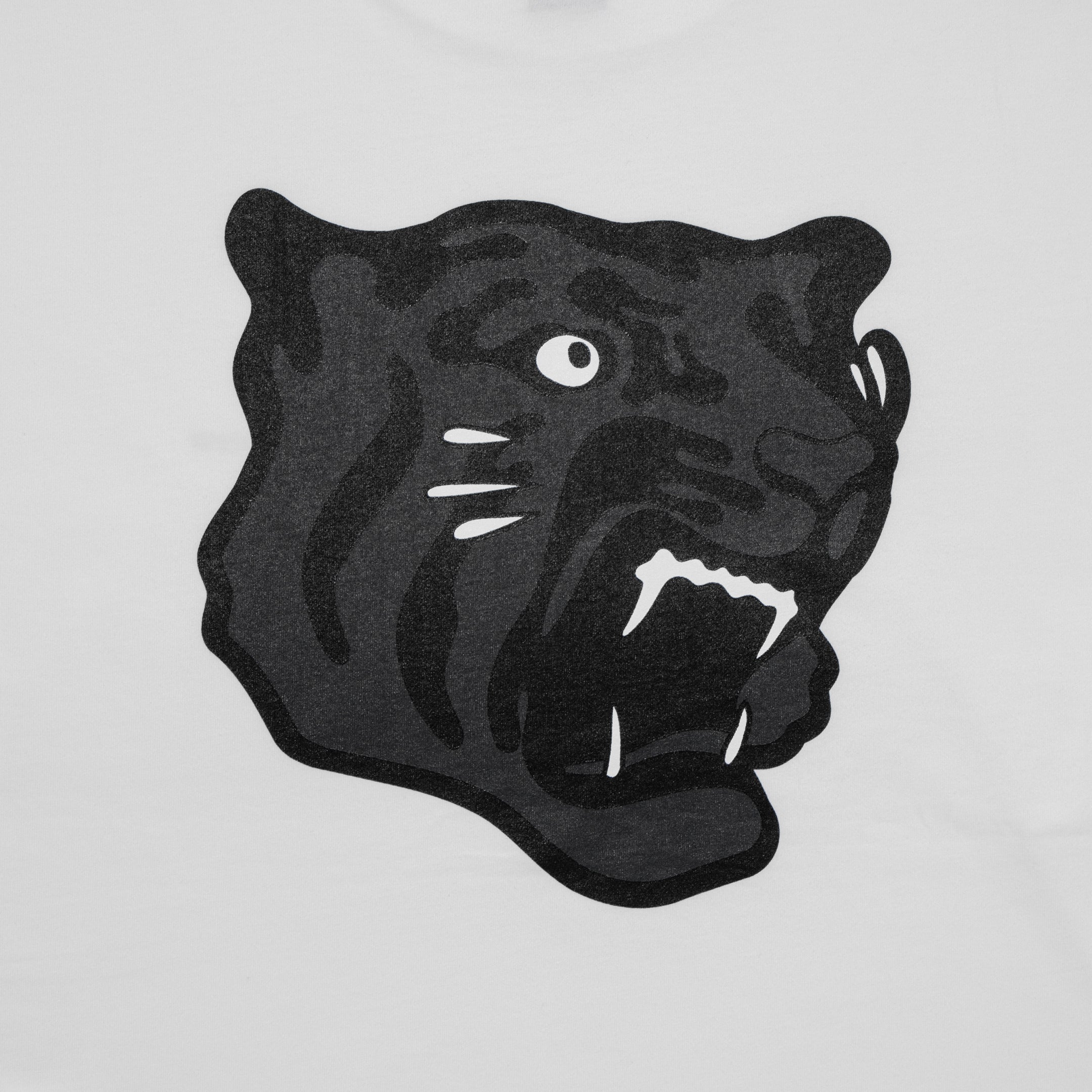 "Black Tiger" L/S T-shirt [White] / HT2411103