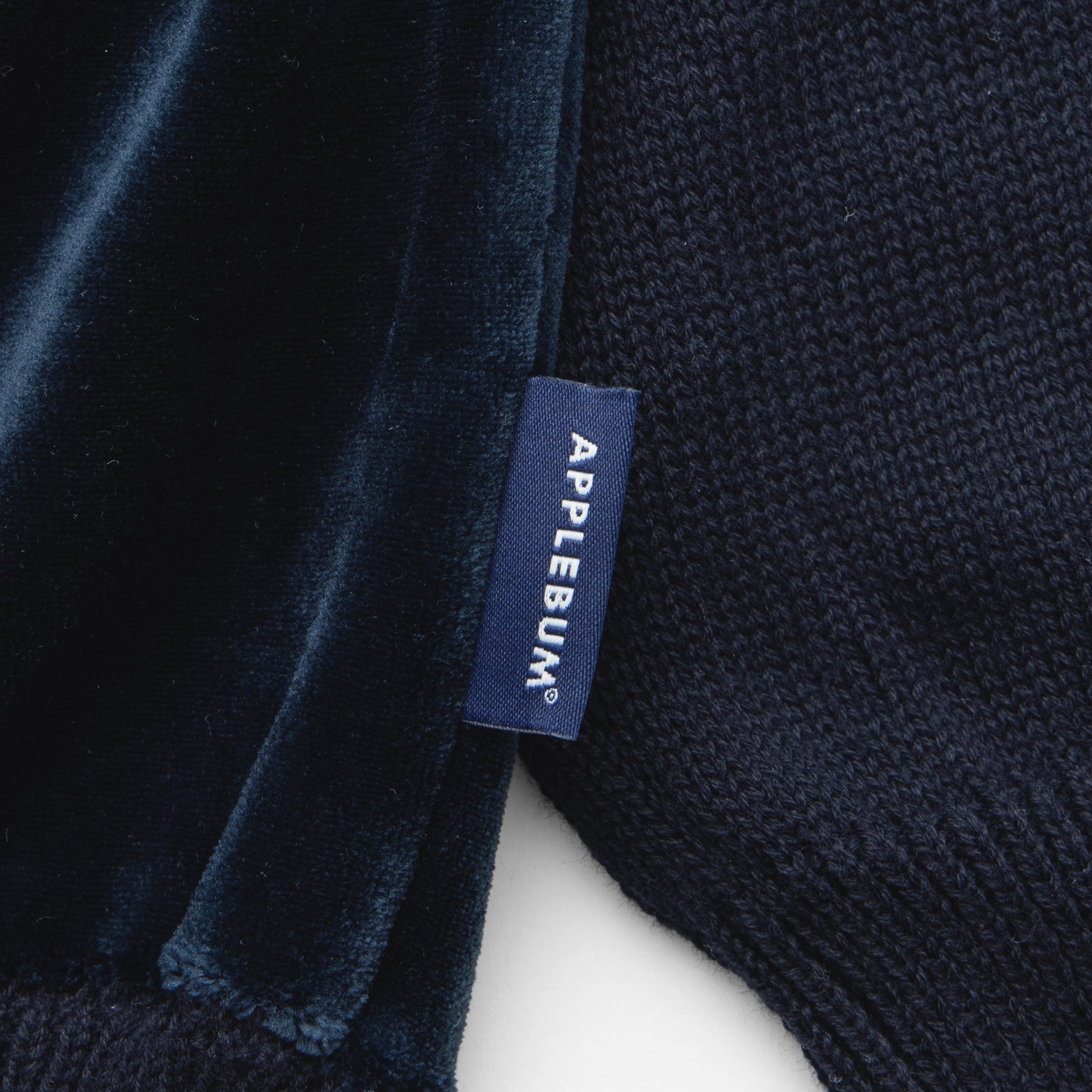 Velor Knit Cardigan [Navy] / 2420502