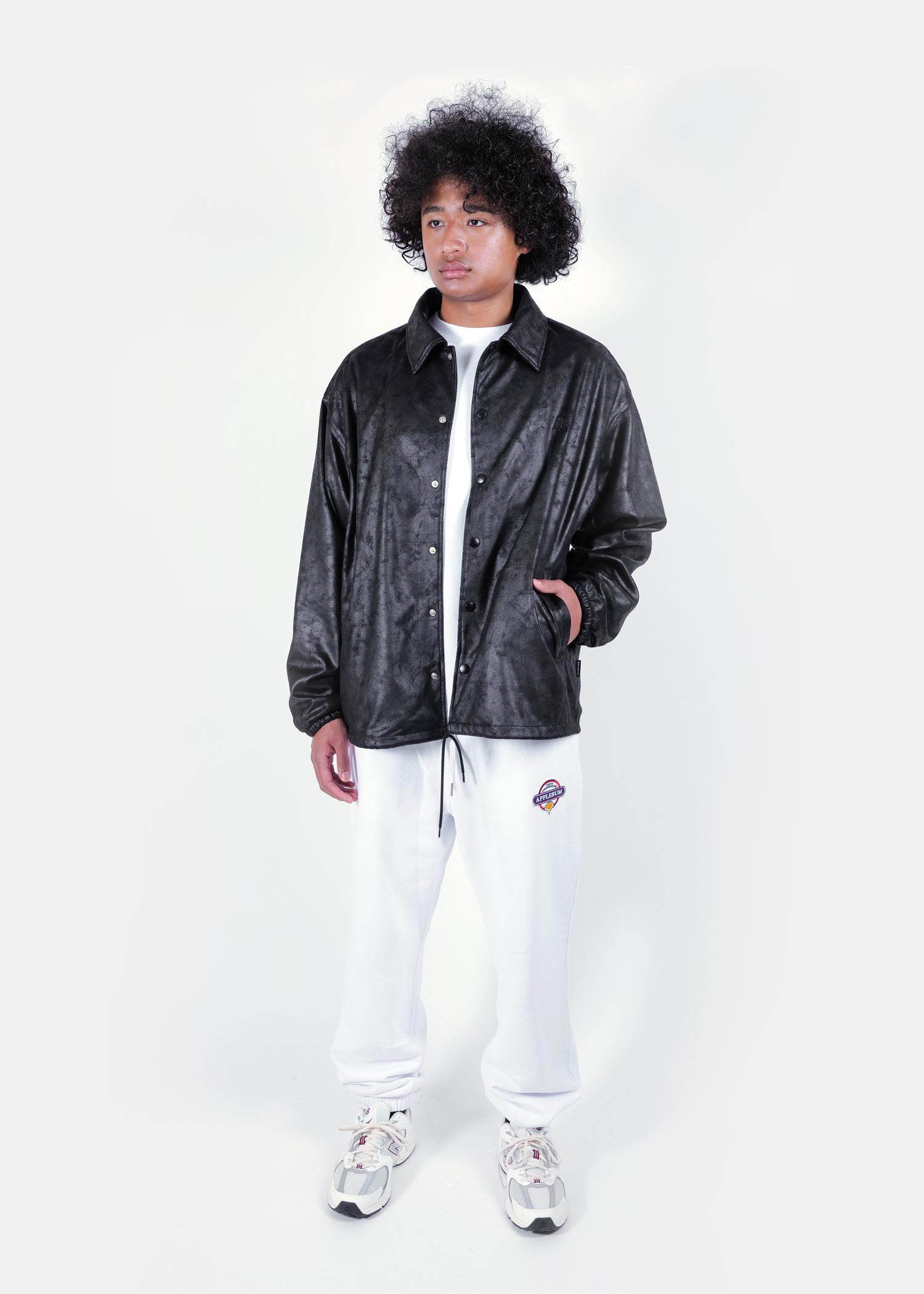 Synthetic Leather Jacket / 2520618