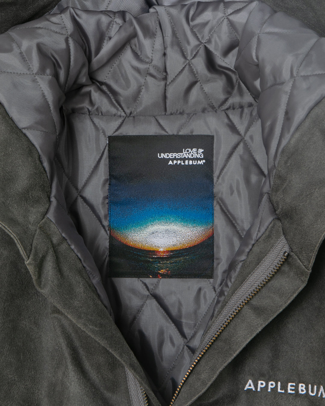 Synthetic Leather Hoodie / 2620602