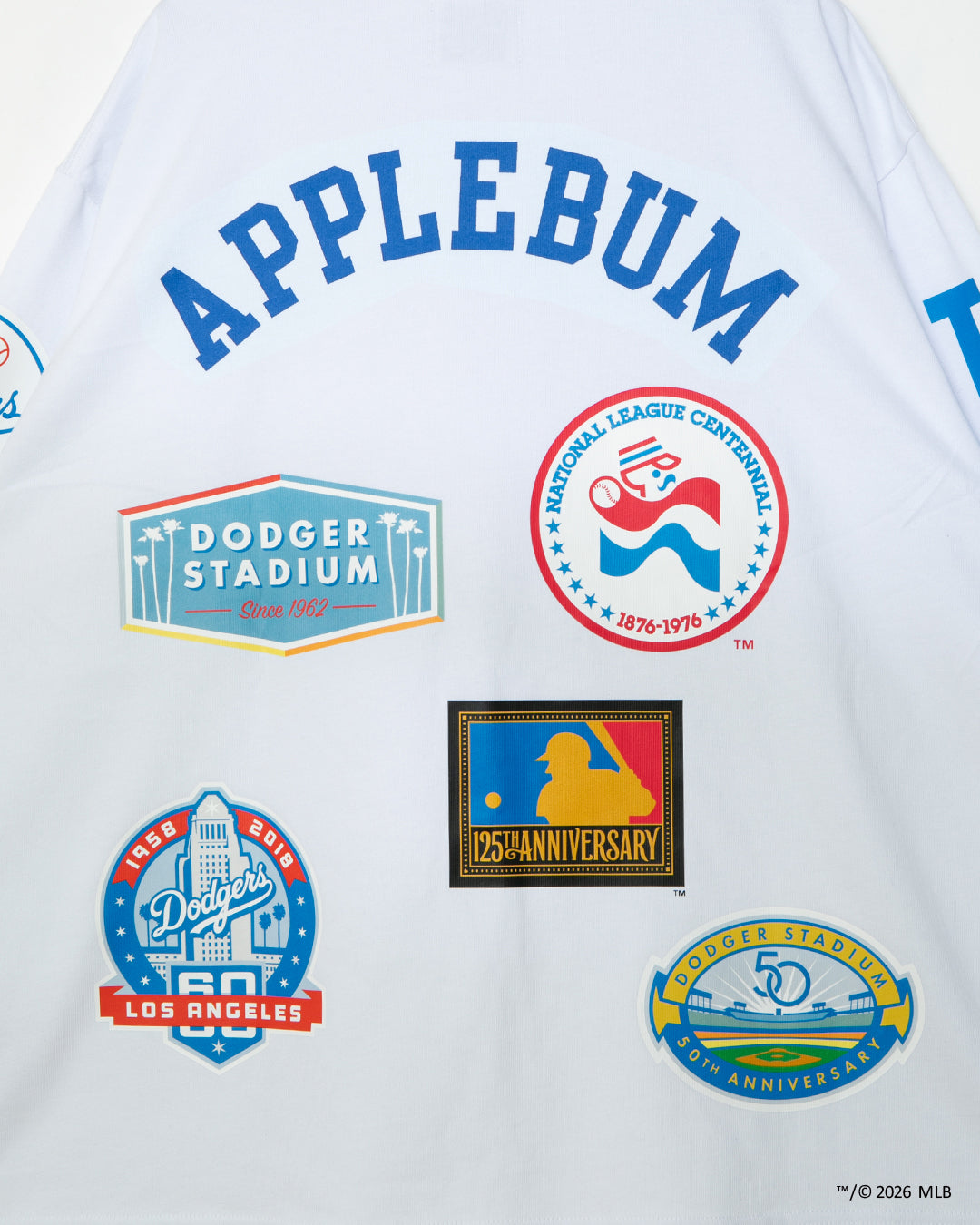 “LA Dodgers” Wappen L/S T-shirt / ML2621105L