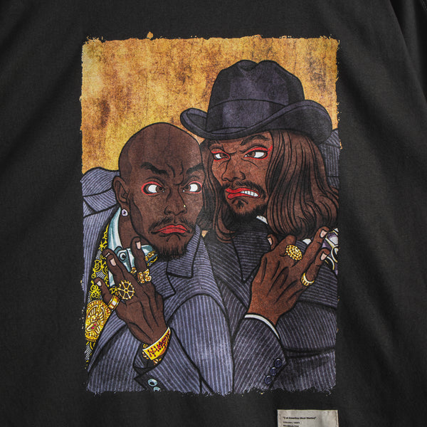 “2 Of Amerikaz Most Wanted” L/S T-shirt [Black] / 2411139