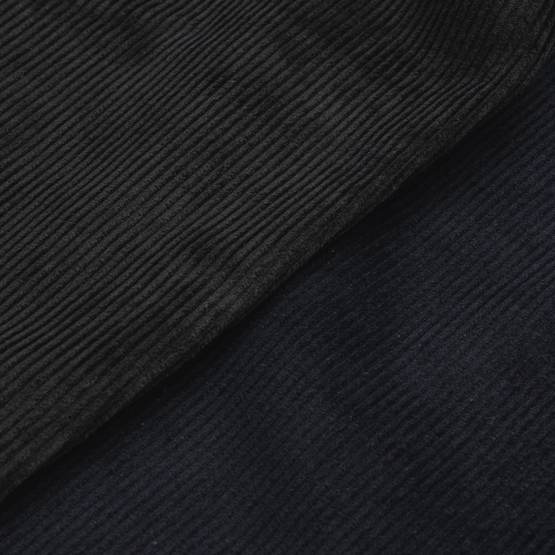 Corduroy Bi-Color Pants [Black/Navy] / 2420805