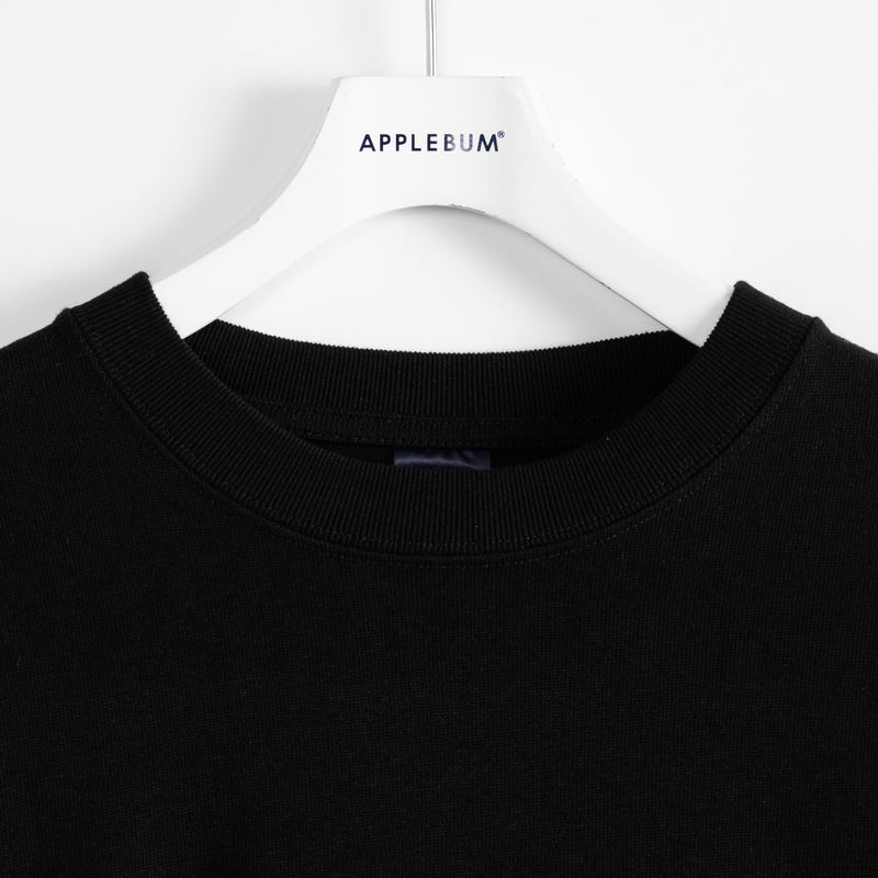 "Love Applebum" Heavy Weight L/S T-shirt [Black] / 2321106