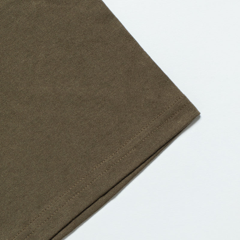 “3 Stars” Dry (Cotton Like) T-shirt [Olive] / EA2421101