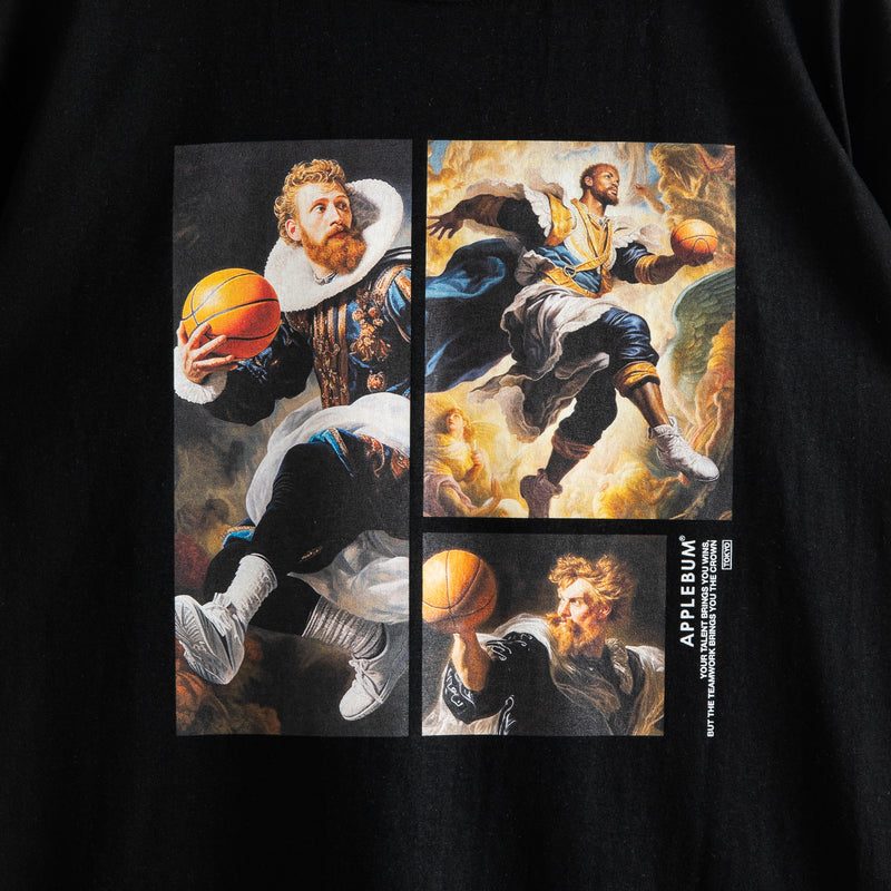 “Heroes of the Renaissance" T-shirt [Black] / HS2311104