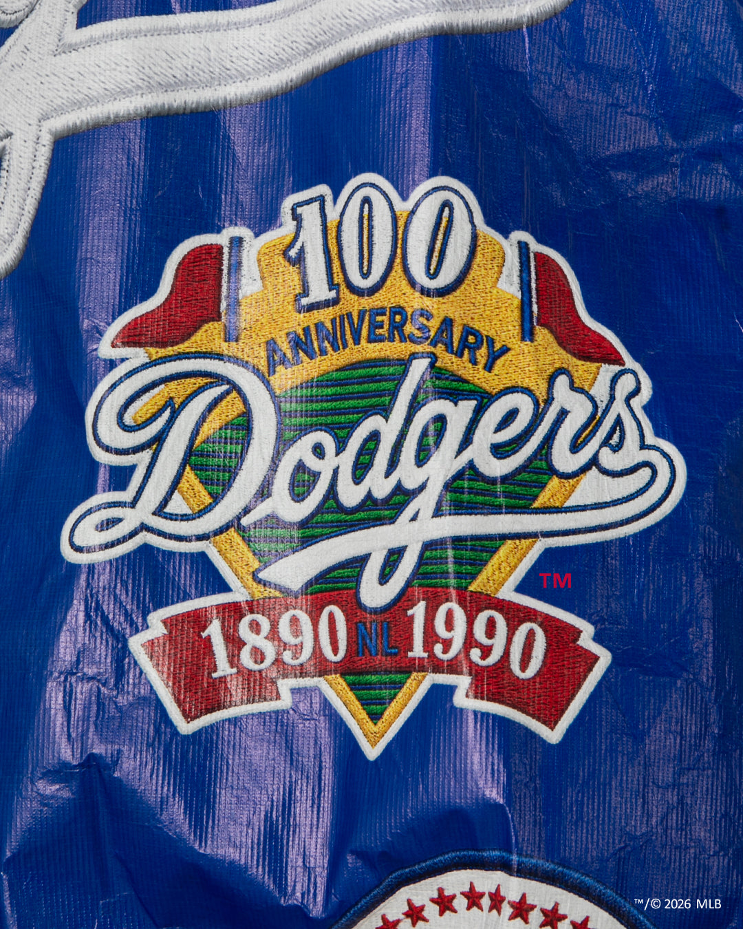 “LA Dodgers” Tyvek 스타디움 재킷 / ML2620601L