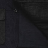 Corduroy Bi-Color Jacket [Black/Navy] / 2420622