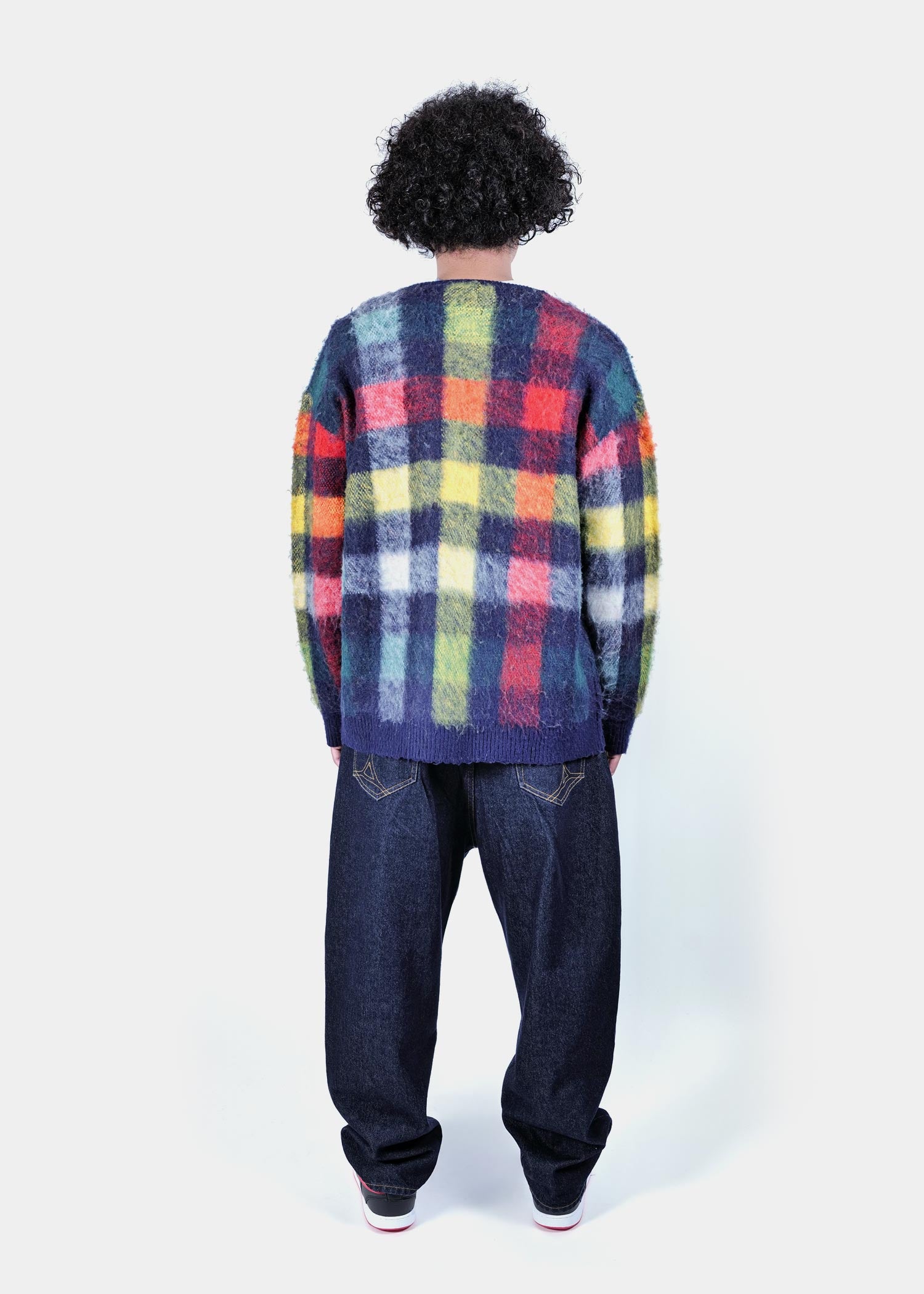 Check Knit Cardigan / 2520501