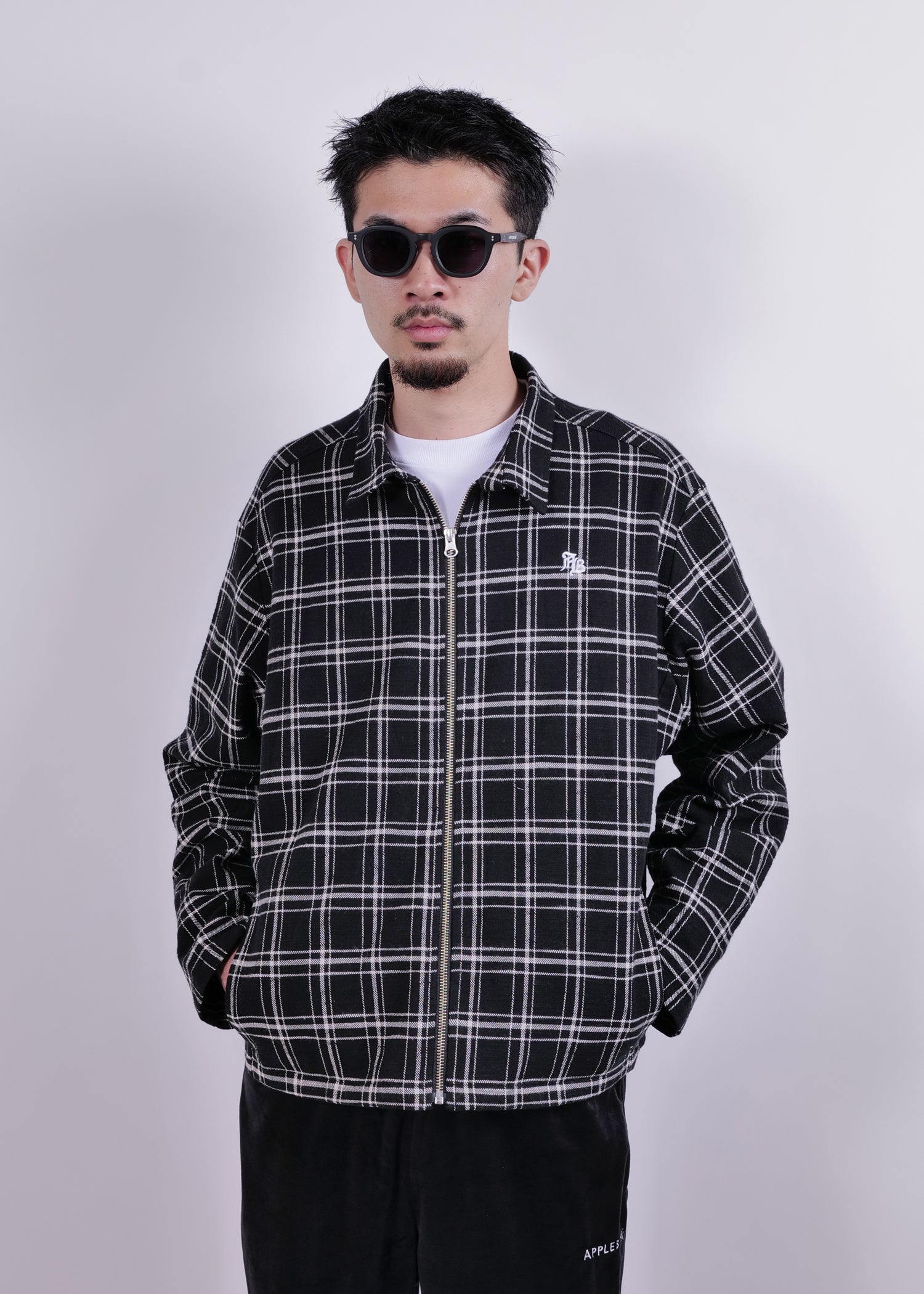 BRIEFING ブラック ジップアップジャケット ZIPデザインクロップドボンバージャケット – WEGO ONLINE STORE