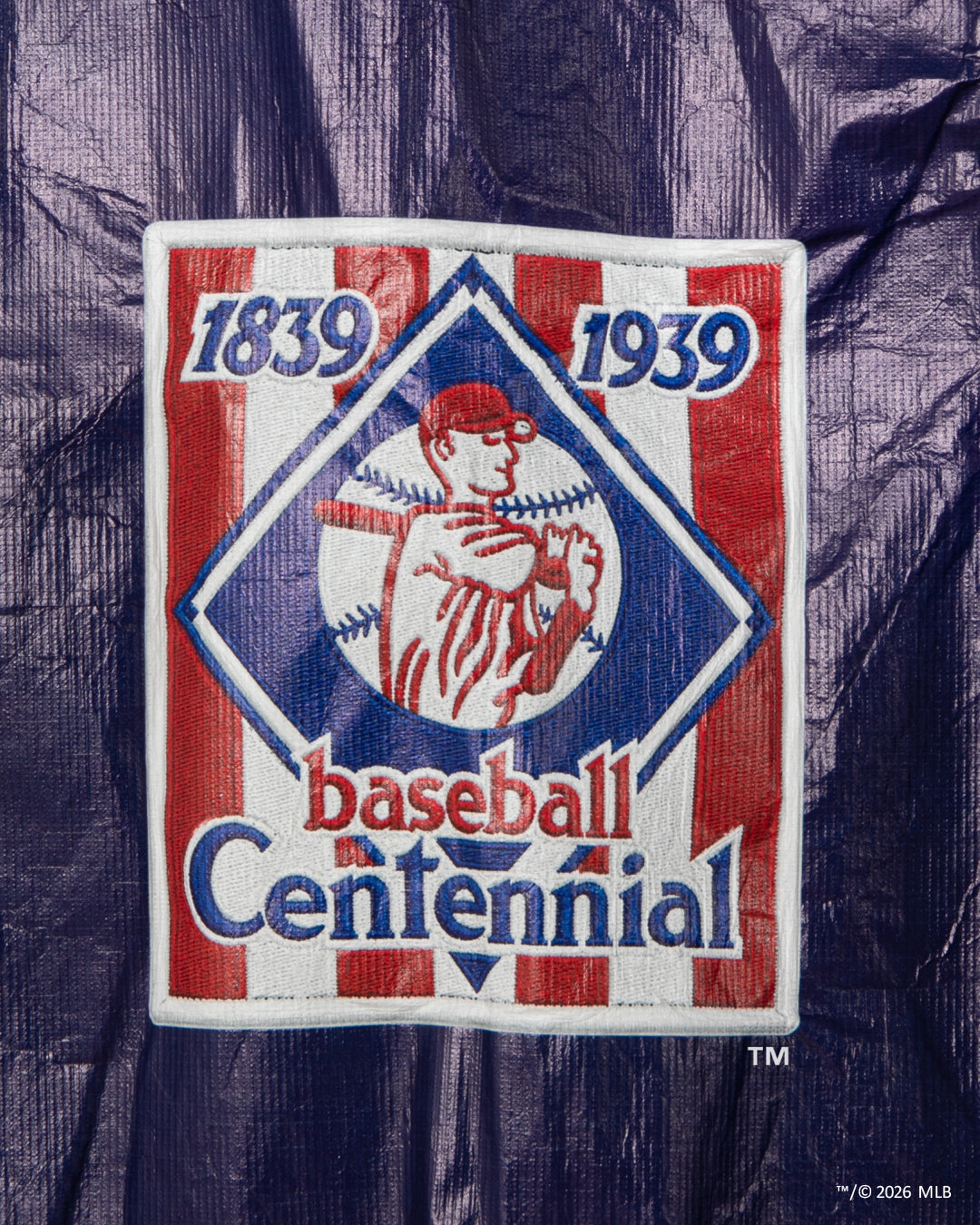 "NY Yankees" Tyvek Stadium Jacket / ML2620601Y