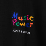 "Music Power Class" L/S T-shirt [Black] / 2321104