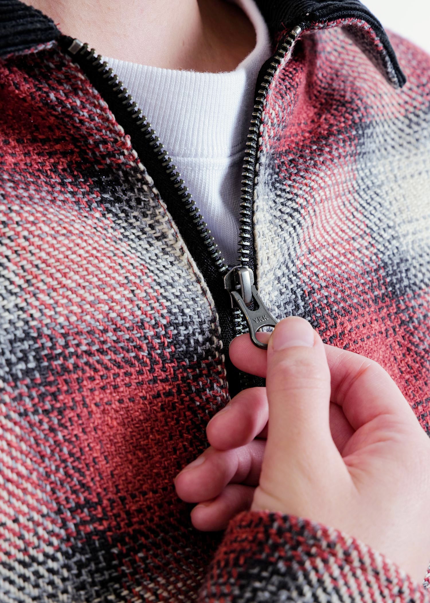 Half Zip Nel Shirt / 2520202