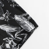 "Botanical" Aloha Shirt [Black] / 2410208